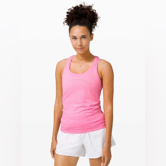 Lululemon Swiftly Tech Racerback 2.0 in Dark Prism Pink - Picture 2 of 5